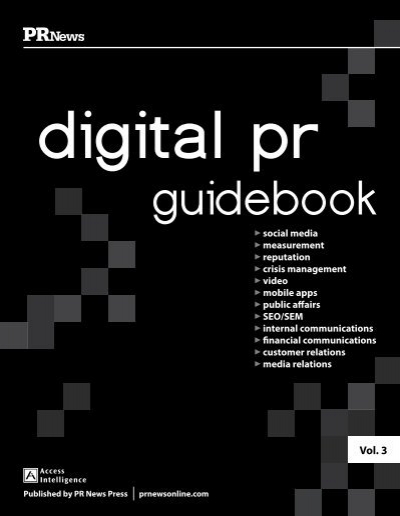 Digital PR Guidebook – PR Newswire